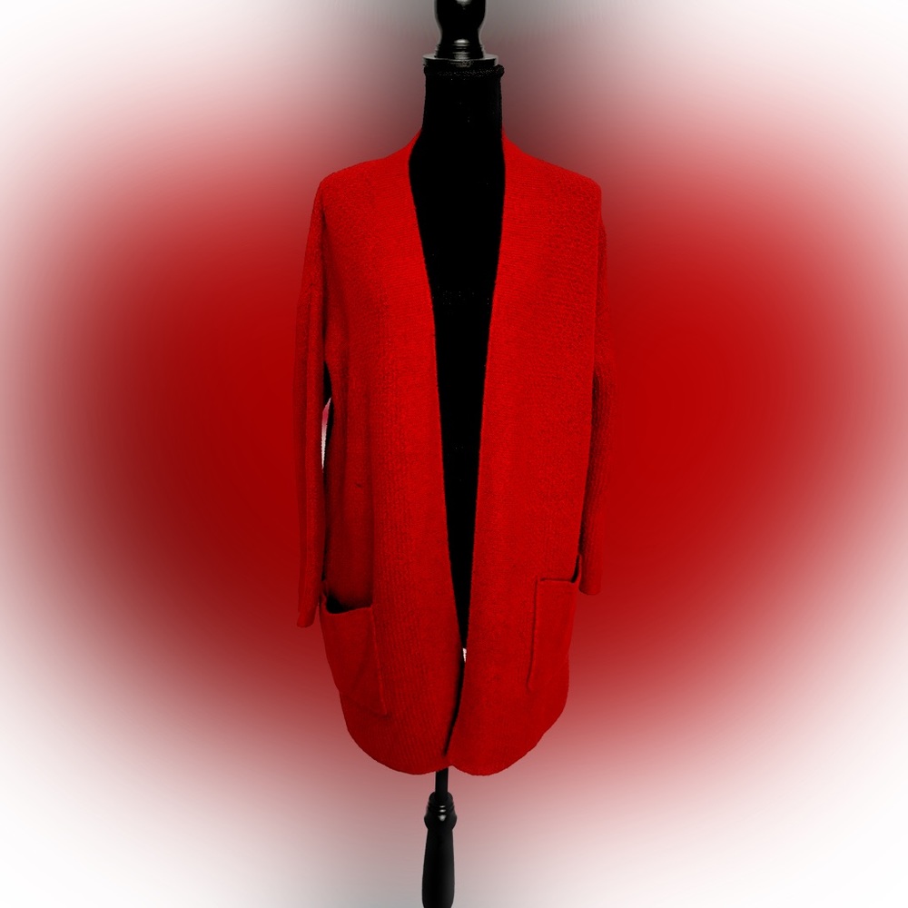 J. Jill long sweater jacket (size: S)